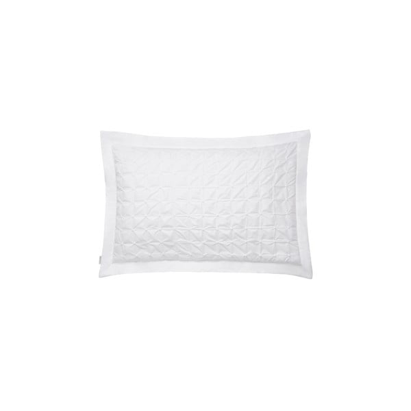 Bílý povlak na polštář Bianca Origami, 50 x 75 cm