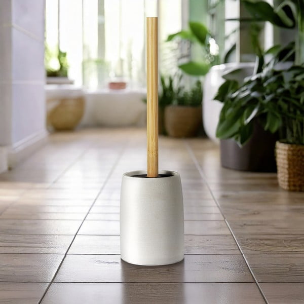 Бяла четка за тоалетна от полиресин Altavalle – Wenko-image-1