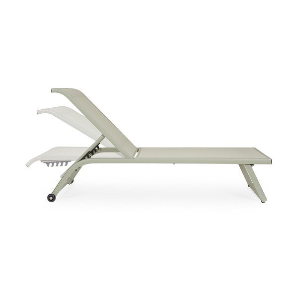 Кафяво-сив градински шезлонг метален Taylor – Bizzotto-image-3