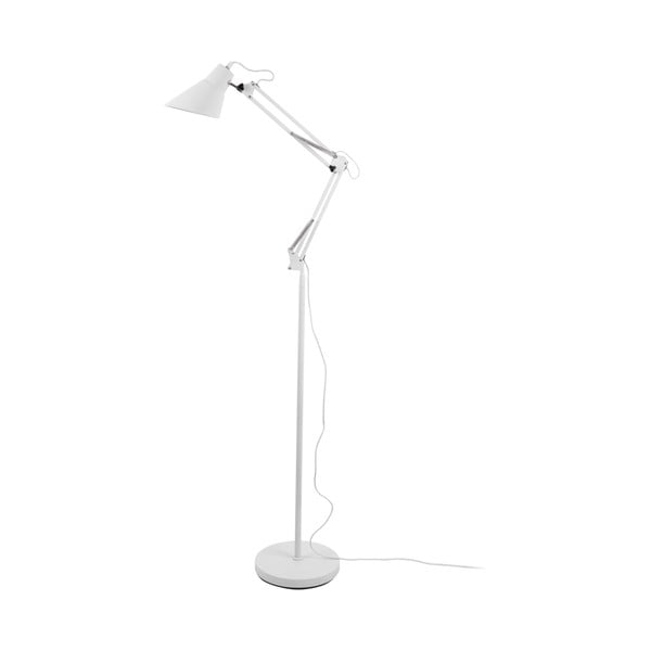 Бяла желязна подова лампа Fit - Leitmotiv
