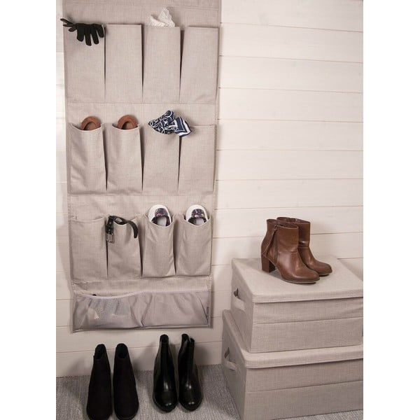 Висящ текстилен органайзер за гардероб - Bigso Box of Sweden-image-1