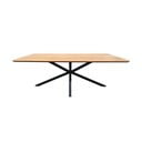 Трапезна маса с дъбов плот 90x160 cm Cesura – Unique Furniture