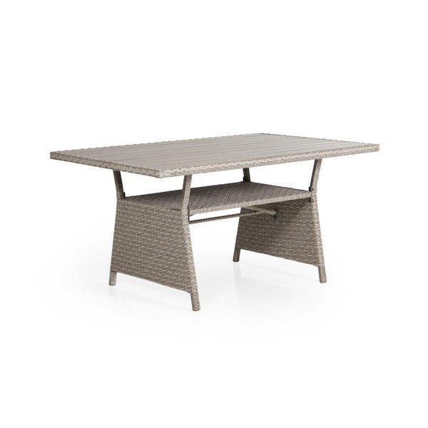 Béžový zahradní stolek Brafab Soho, 143 x 86 cm