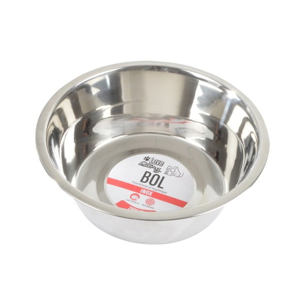 Купа за куче от неръждаема стомана ø 25 cm – Love Story-image-2