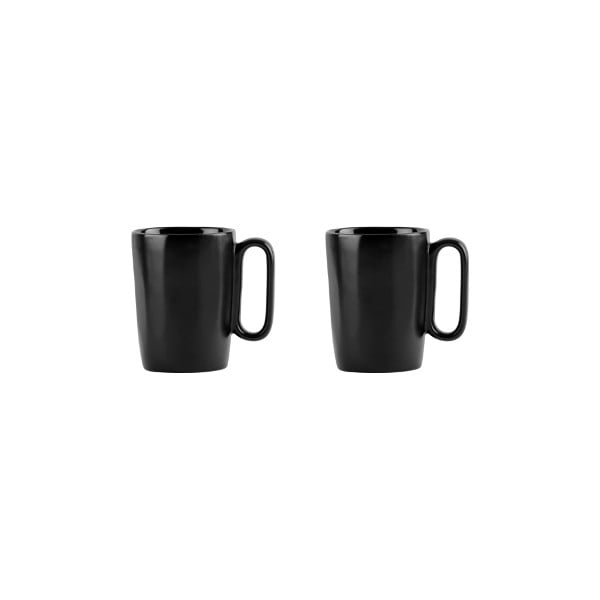 Черни глинени чаши в комплект от 2 бр. 250 ml Fuori – Vialli Design