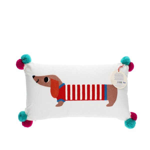 Детска възглавница със смес от памук 50x33 cm Sausage Dog – Rex London-image-4