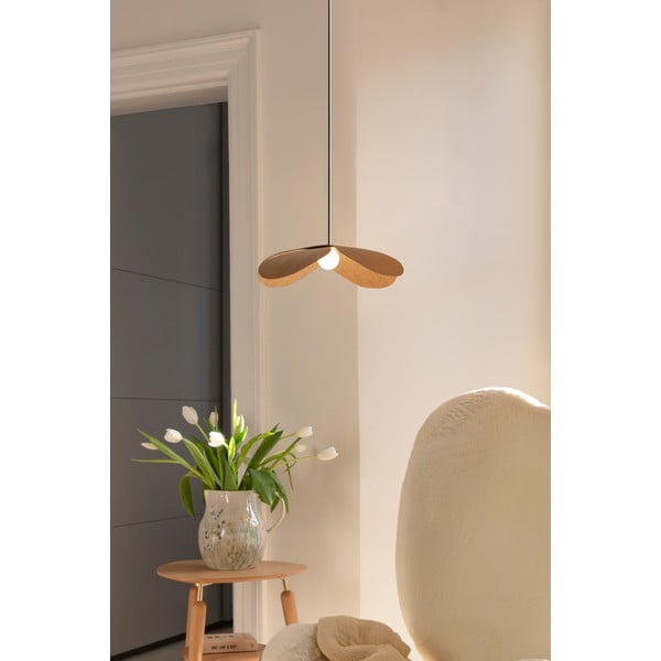 Абажур от дъбово дърво в естествен цвят ø 28 cm Forget Me Not - UMAGE-image-1