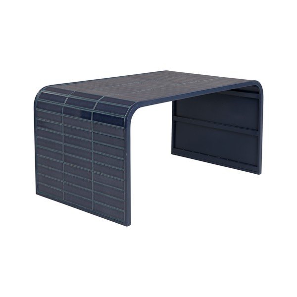 Синя керамична масичка за кафе 47x80 cm Tiles – Zuiver