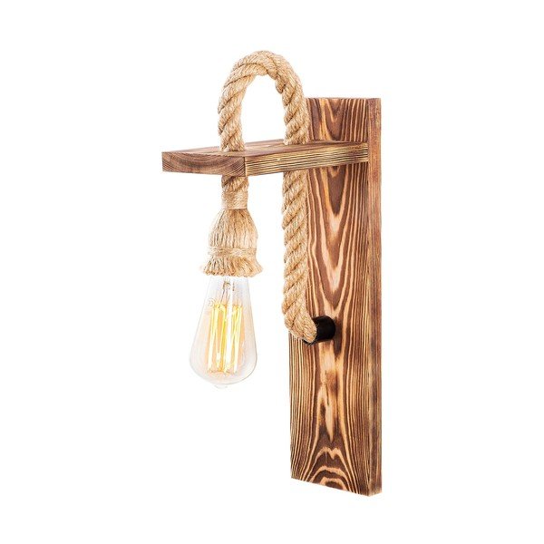 Стенна лампа в естествен цвят Erebos – Opviq lights-image-2