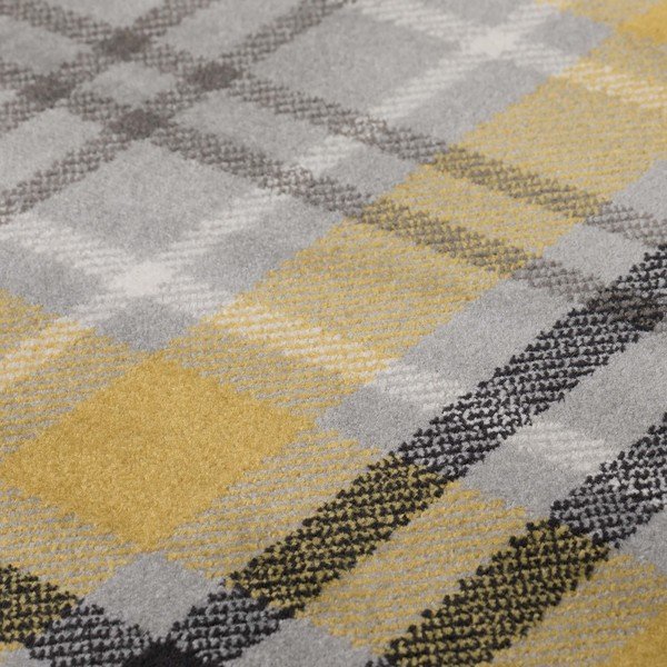 Жълто-сив килим Highland, 160 x 230 cm - Flair Rugs-image-1