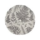 Възглавница Cojin Redondo Grey Leaf, ⌀ 35 cm - Really Nice Things