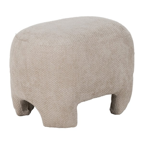 Бежова шенилова табуретка – Ixia
