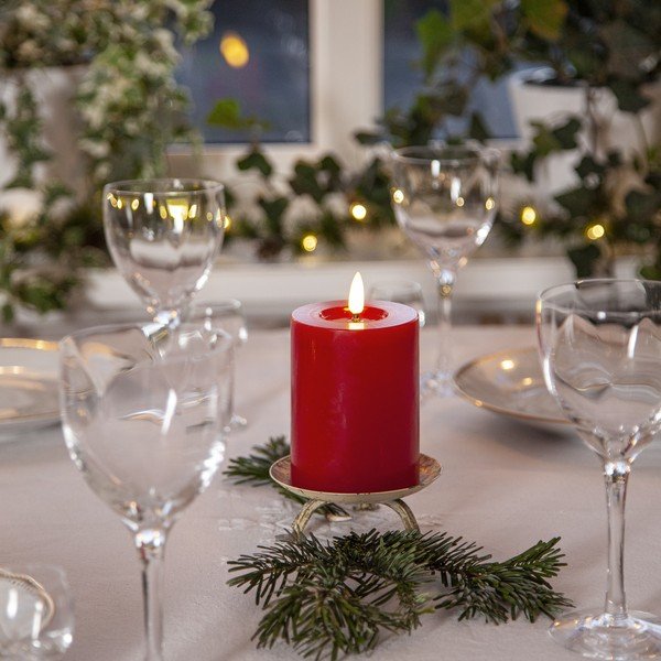 LED свещ (височина 12,5 см) Flamme Flow - Star Trading-image-1