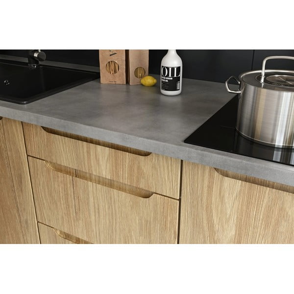 Ъглова кухня с плот (без сглобяване) 180–300 cm Nico – STOLKAR-image-1