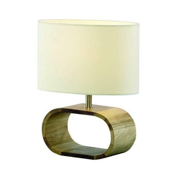 Stolní lampa Woodie White