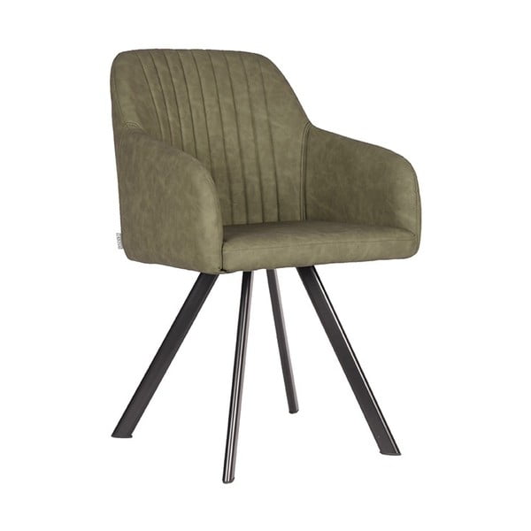 Тъмнозелен трапезен стол етаж - LABEL51
