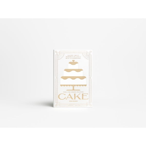 Бели/сребристи десертни вилици в комплект от неръждаема стомана The Essentials Cake Tools – Printworks-image-4