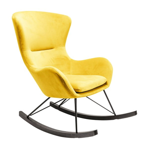 Кресло от жълто кадифе Oslo - Kare Design