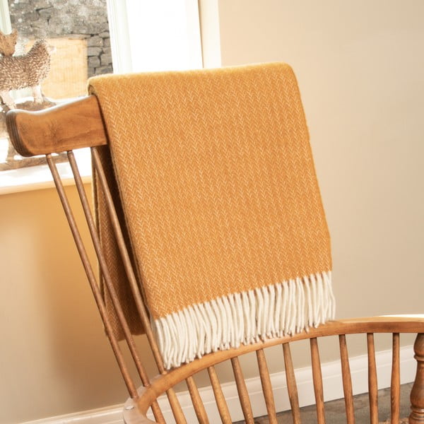 Вълнено одеяло 140x200 cm - Native Natural-image-1