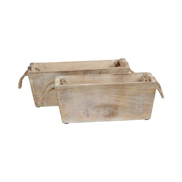 Sada 2 dekorativních boxů Côté Table Planter-image-3