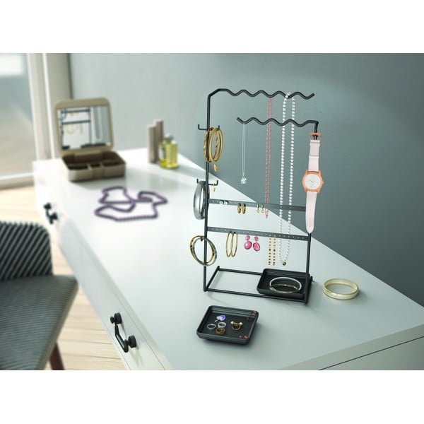 Черен органайзер за бижута My Jewels - Metaltex-image-1