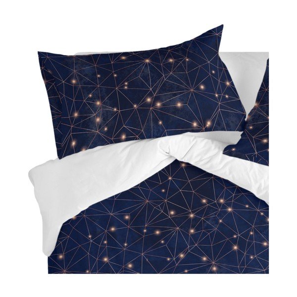 Комплект от 2 памучни калъфки за възглавници Deep Blue, 50 x 75 cm Blanc - Blanc-image-2