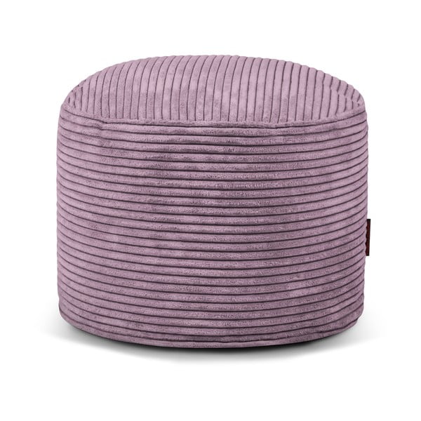 Лилав пуф от рипсено кадифе Mini – SLOWDOWN