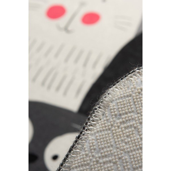 Сив детски нехлъзгащ се килим , 140 x 190 cm Cats - Conceptum Hypnose-image-1