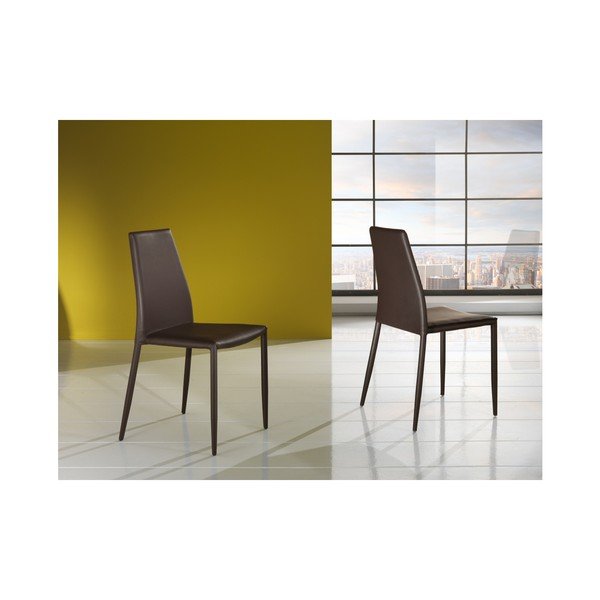 Кафяви трапезни столове в комплект от 2 броя Lion - Tomasucci-image-3