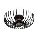 Черно осветително тяло за таван с метален абажур ø 36 cm Aspendos – Opviq lights