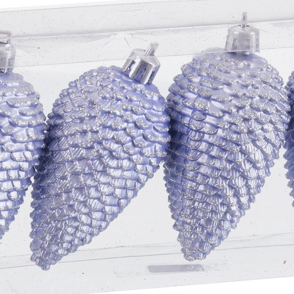 Коледни украси в комплект от 4 бр. ø 5 cm Cone – Casa Selección-image-1