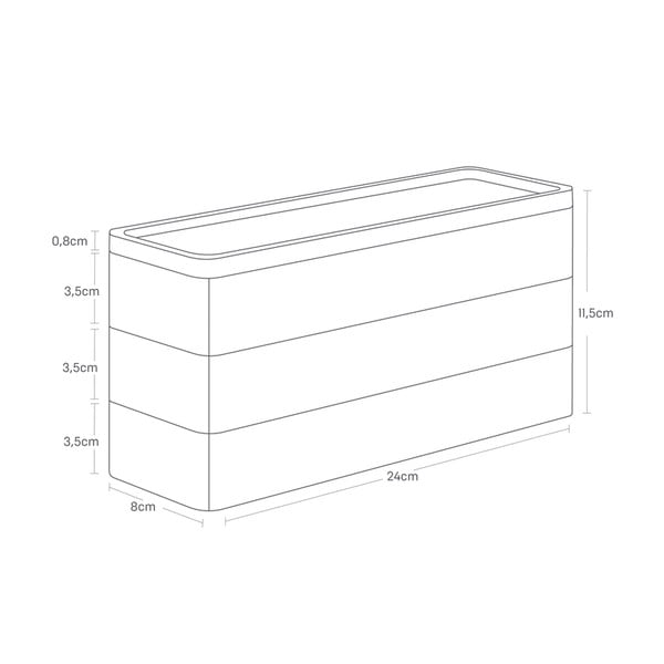 Кутия за бижута Rin - YAMAZAKI-image-4