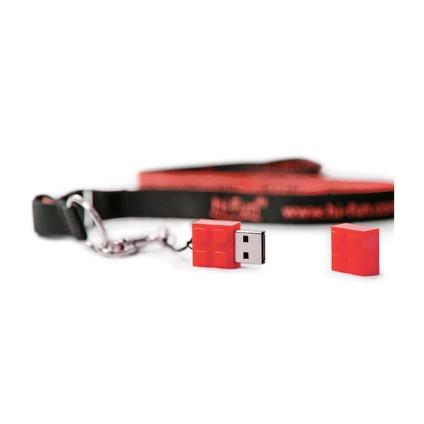 USB flashka Hi-Memory 4GB, červená