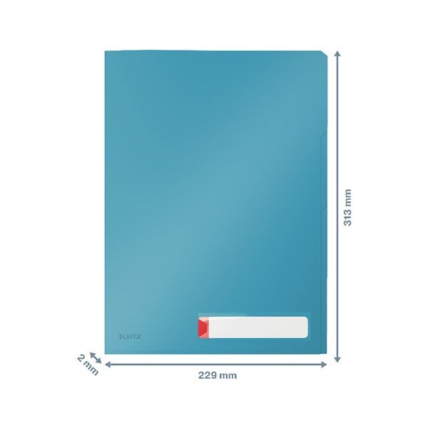 Сини офис папки за сортиране , A4 Cosy - Leitz-image-4