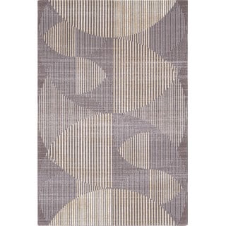 Сив вълнен килим 100x180 cm Shades - Agnella