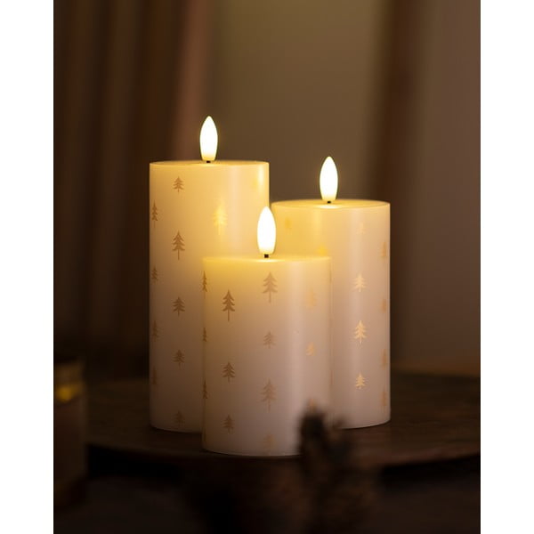 LED свещи в комплект от 3 броя (височина 15 см) Sille - Sirius-image-1