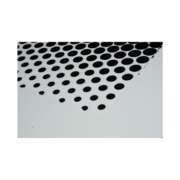 Плъзгач за маса от микрофибър Black Dots, 45 x 145 cm - Minimalist Cushion Covers-image-1