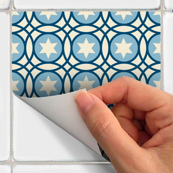 Комплект от 60 циментови плочки за стена, 10 x 10 cm Riana - Ambiance-image-1