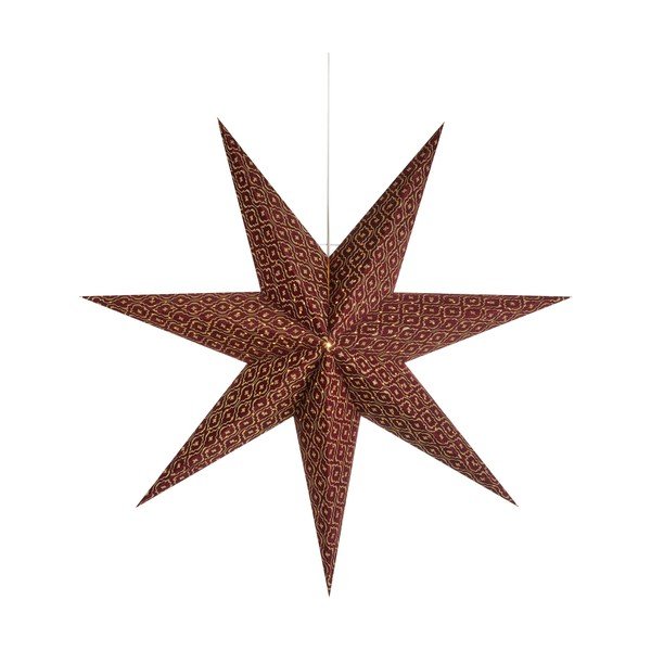 Бордо висяща коледна светлинна украса Baroque – Markslöjd