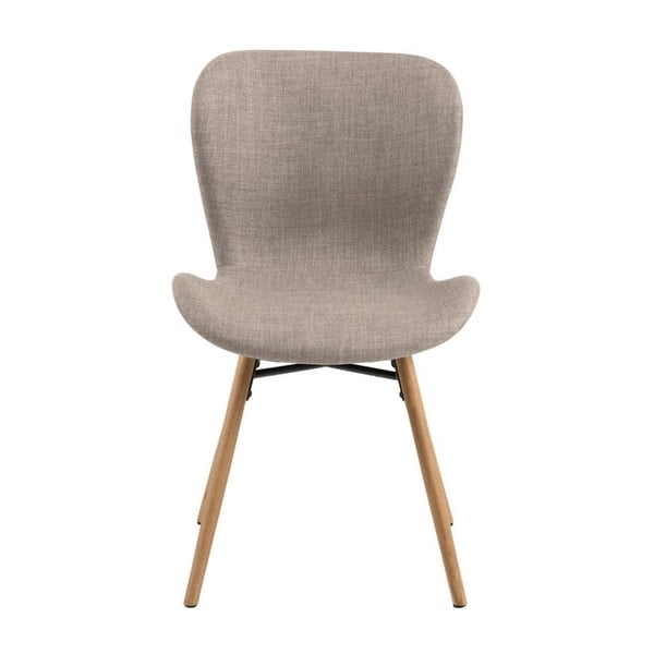 Комплект от 2 бежови трапезни стола Batilda - Actona-image-3