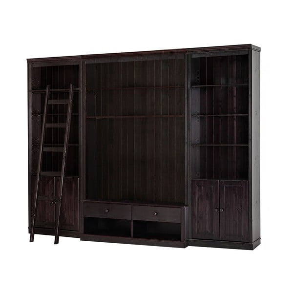 Кафяв TV комплект от от масивен бор 288x223 cm Anita – Støraa-image-2