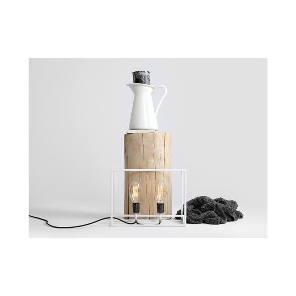 Bílá stolní lampa Custom Form Metric-image-1