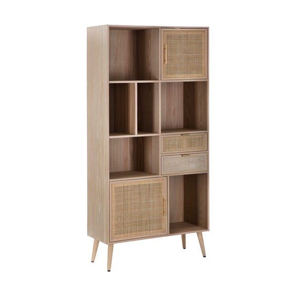 Шкаф за книги от тополова дървесина 90x189 cm Paglia Di Vienna - Mauro Ferretti