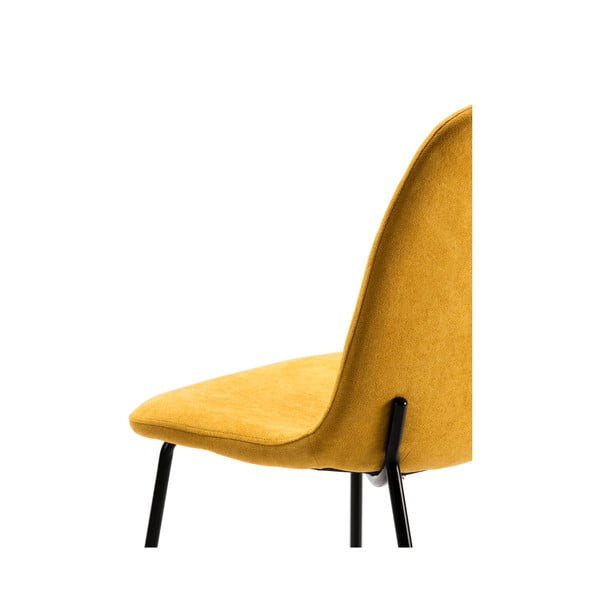 Жълти трапезни столове в комплект от 4 бр. Renne – Marckeric-image-3