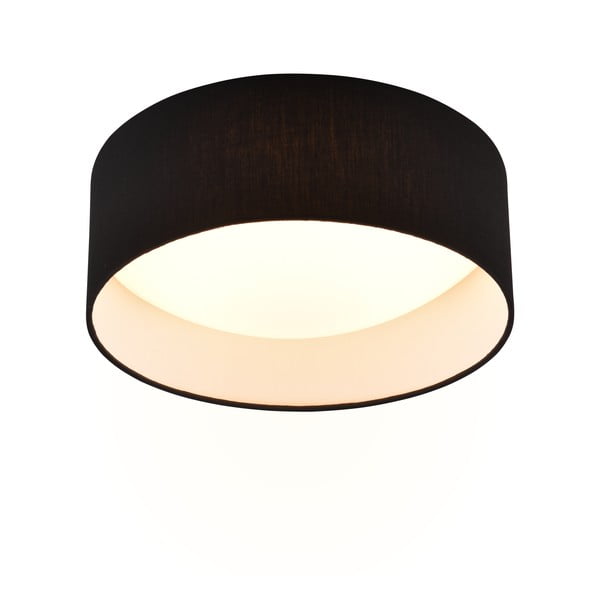 Черно LED осветително тяло за таван ø 30 cm Locarno - Reality-image-1