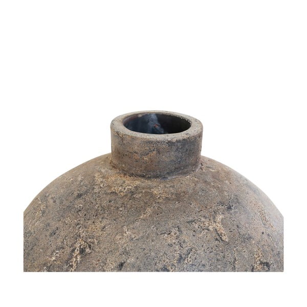 Кафява висока ваза от теракота Corvo - House Nordic-image-4