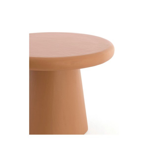 Теракотена кръгла масичка за кафе ø 60 cm Kulona – Light & Living-image-4