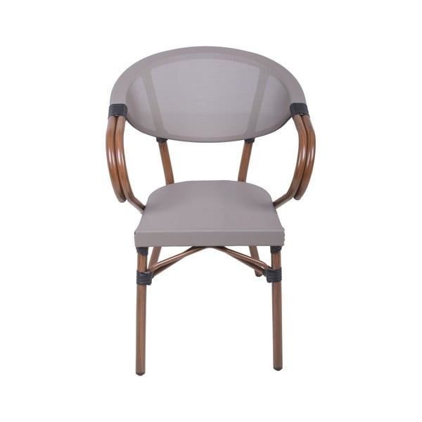 Бежов метален градински стол Toskana – Garden Pleasure