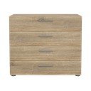 Комод с дъбов декор , 80 x 68 cm Pepe - Tvilum