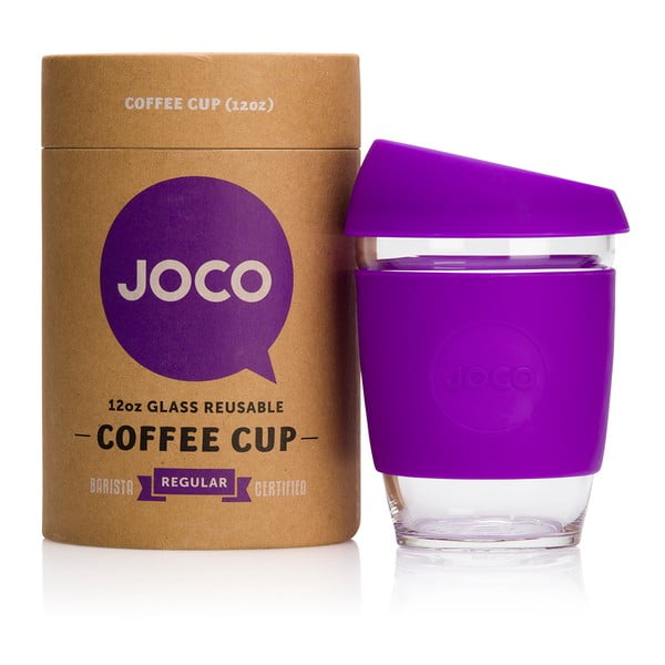 Cestovní hrnek na kávu Joco Cup 340 ml, fialový
